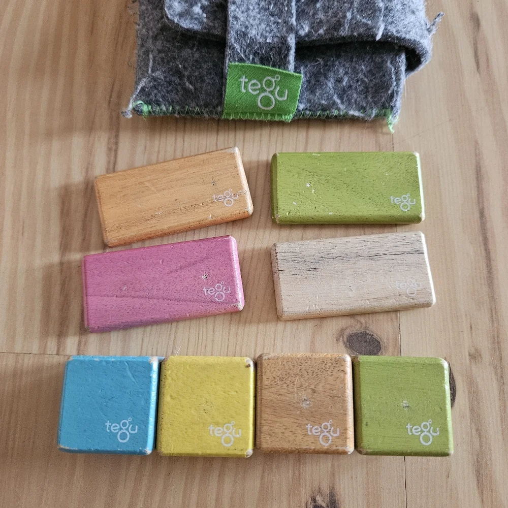 Tegu Magnetic Blocks Travel Set